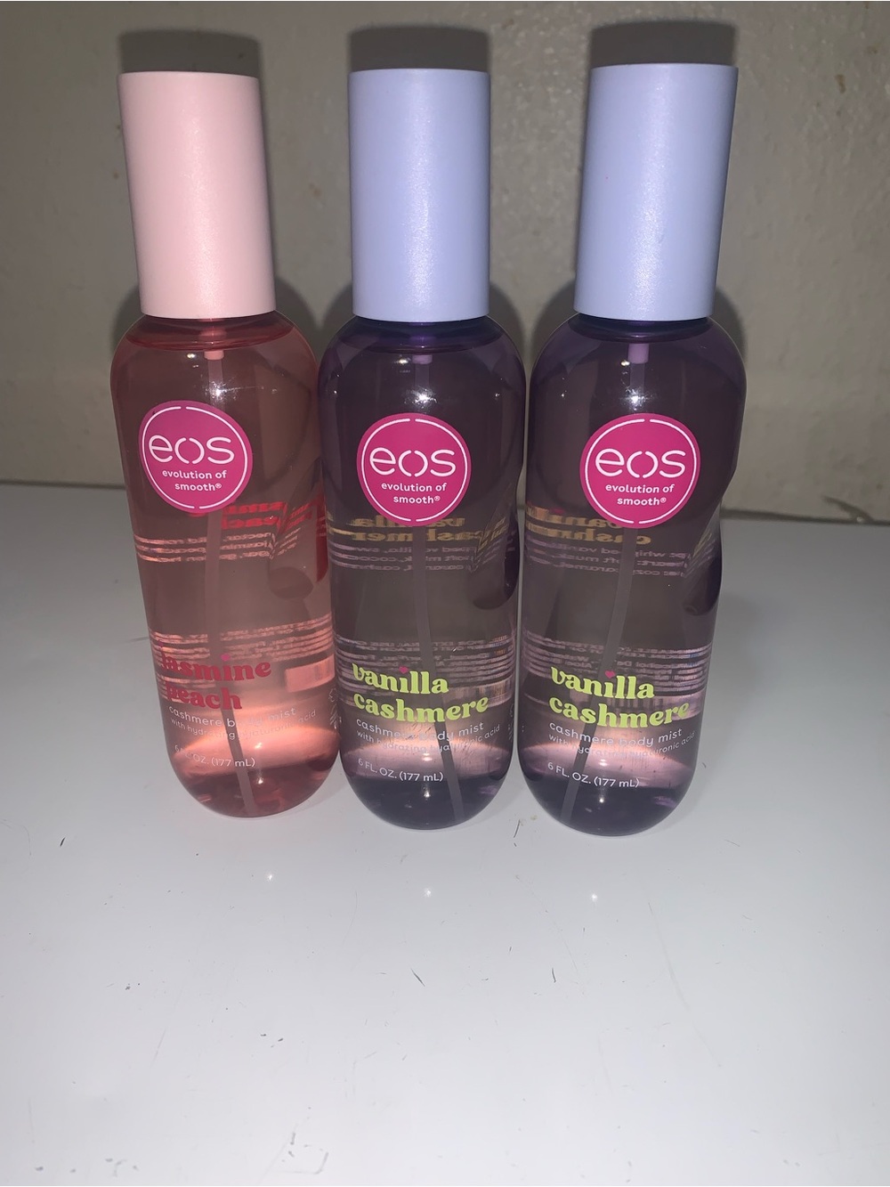 eos Body Mists Set - Pink & Purple